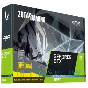 Видеокарта ZOTAC Gaming GeForce GTX 1650 AMP Core 4GB GDDR6 (ZT-T16520J-10L) картинка 5
